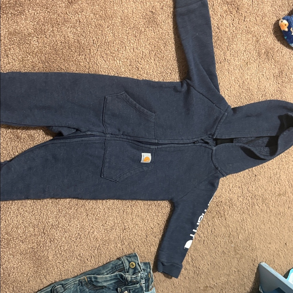 Carhartt Navy Kids One Piece Bodysuit